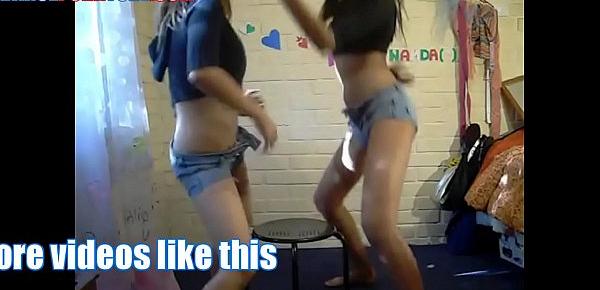  white whores dancing in tight hot pants